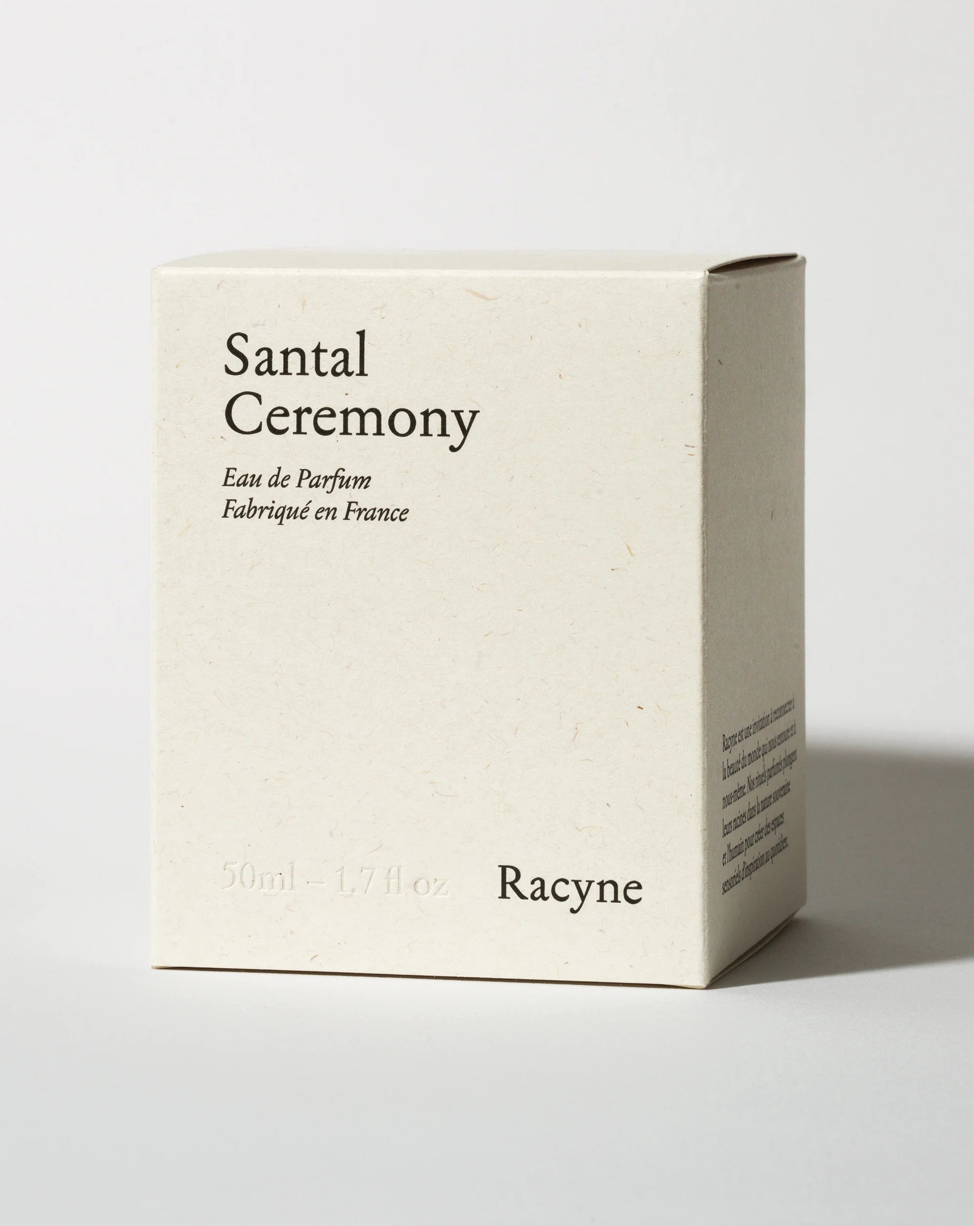 Racyne Santal Ceremony Eau de Parfum - Stèle