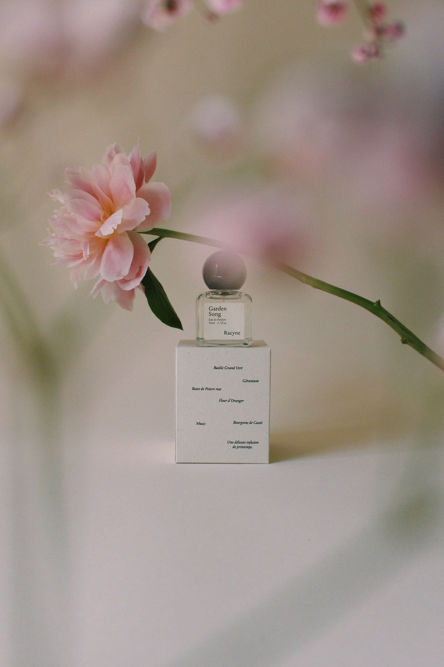 Racyne Garden Song Eau de Parfum - Stèle