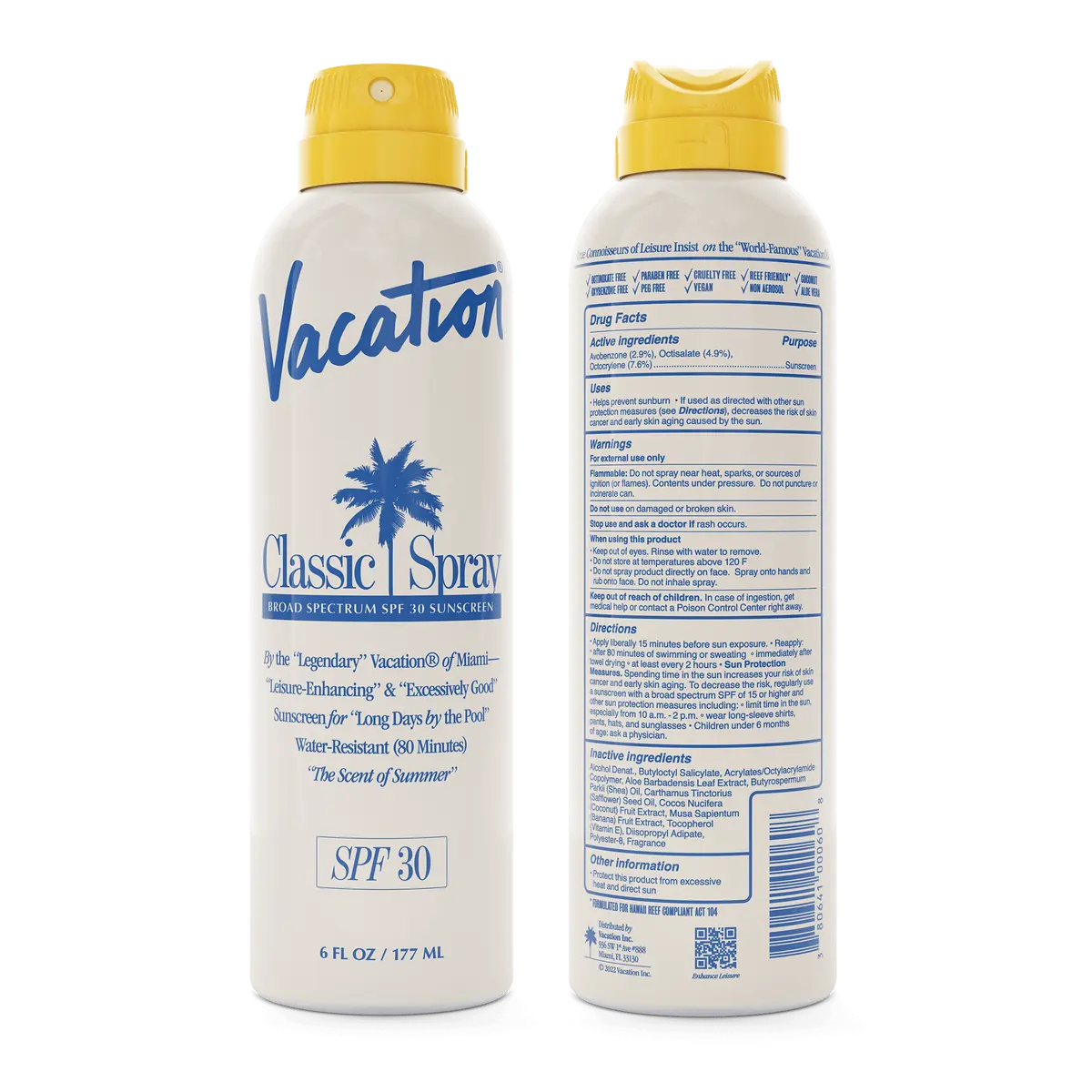 Vacation® Classic Spray SPF 30 - Stèle