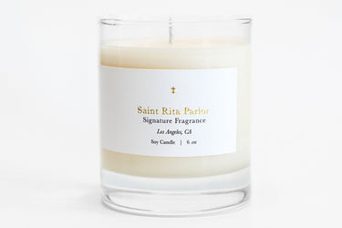 Saint Rita Parlor Rita's Car Candle