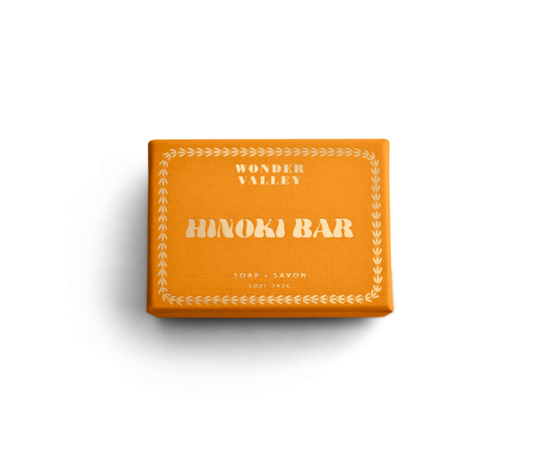Wonder Valley Hinoki Bar Soap - Stèle